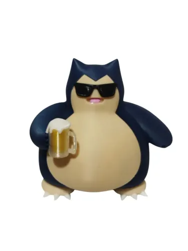 Miniatura Pokémon Snorlax 3D 12cm