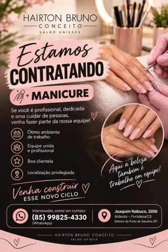 Contratando manicure