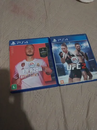 UFC 2 E FIFA 20 PARA PS4 MIDIA FISICA