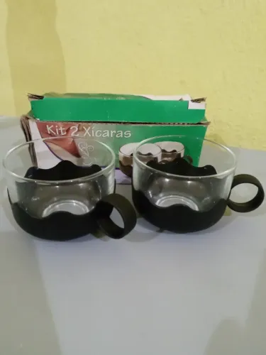 Conjunto chá / café duas xicaras