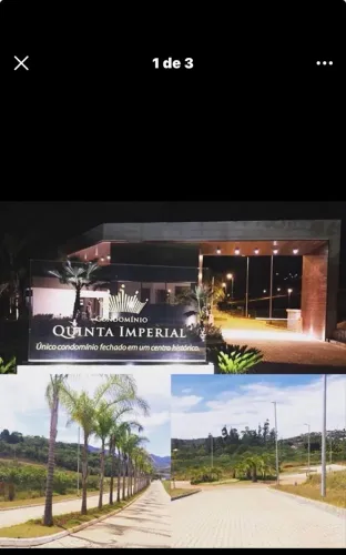 Lote Condomínio Quintas Imperial Tiradentes