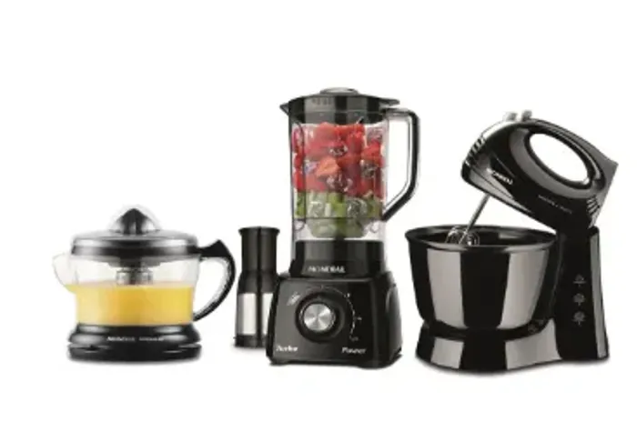 Espremedor + Batedeira + Liquidificador Mondial Preto 110v (CAIXA LACRADA)