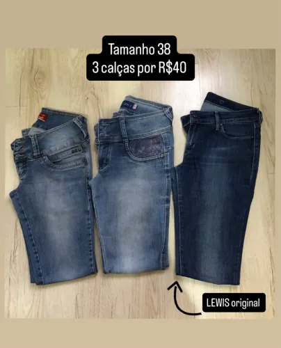 Calças Jeans femininas tamanhos 38/40/42