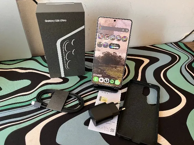 Samsung Galaxy S26 Ultra 256GB 12GB RAM Branco - Nota Fiscal, Garantia e Caixa Completa
