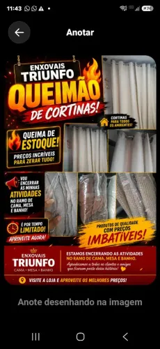 Vende se cortinas preço de custo