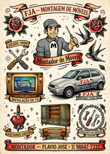 FJA montagem de móveis *