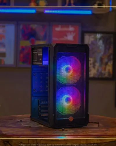 Computador Gamer Ryzen 5 4600g | 16GB RAM | SSD 120GB | Vídeo Integrado