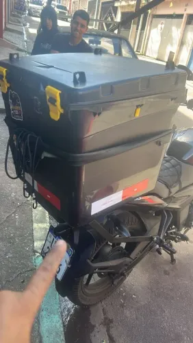 Fazemos suporte de bau para sua bajaj