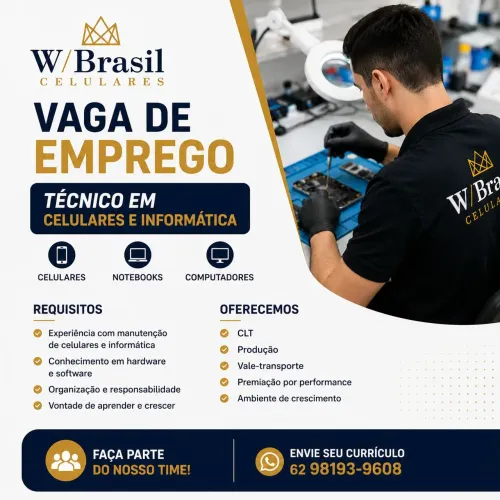 Técnico em Celulares e Informática