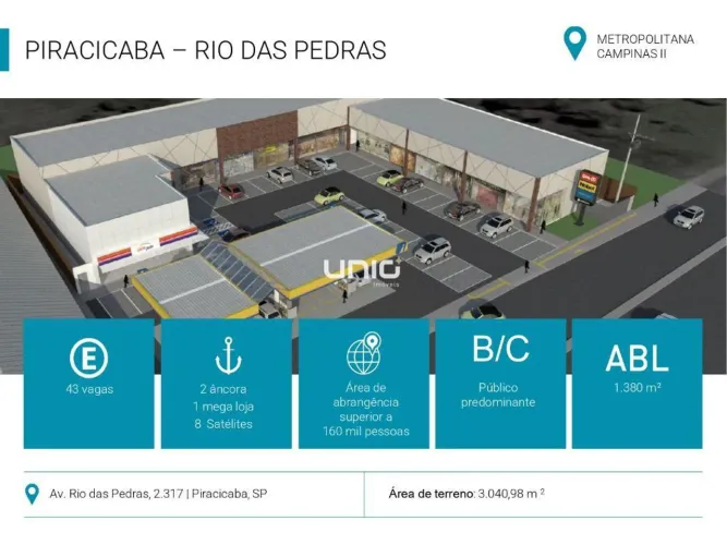 Loja para alugar, 60 m² por R$ 4.140,00/mês - Piracicamirim - Piracicaba/SP REF: LO0014