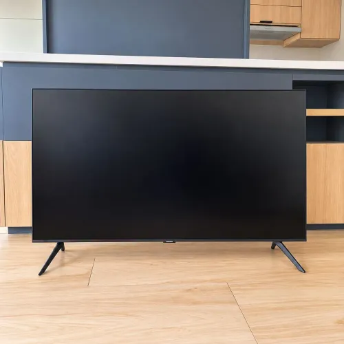 Samsung Smart TV 50 4K UN50TU8000G para peças tela com defeito