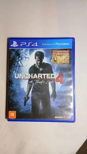 JOGO DE PS4 UNCHARTED 4