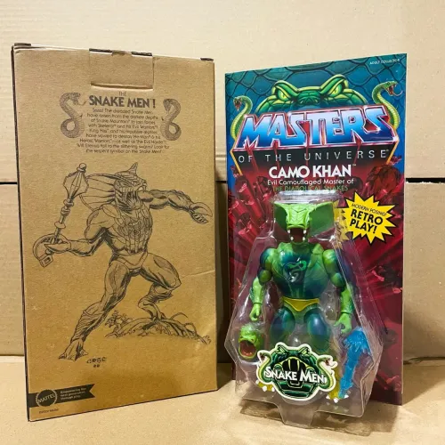 He-Man Masters of the Universe Origins Cobra Kobra Camo Khan Mattel Creations 2022 MOTU