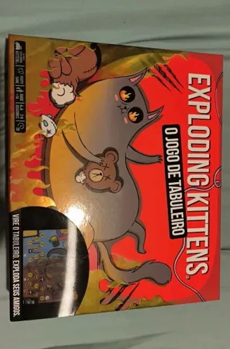 EXPLODING KITTENS - JOGO DE TABULEIRO