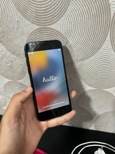 iPhone 7 Preto Funcionando tudo funcionando perfeitamente