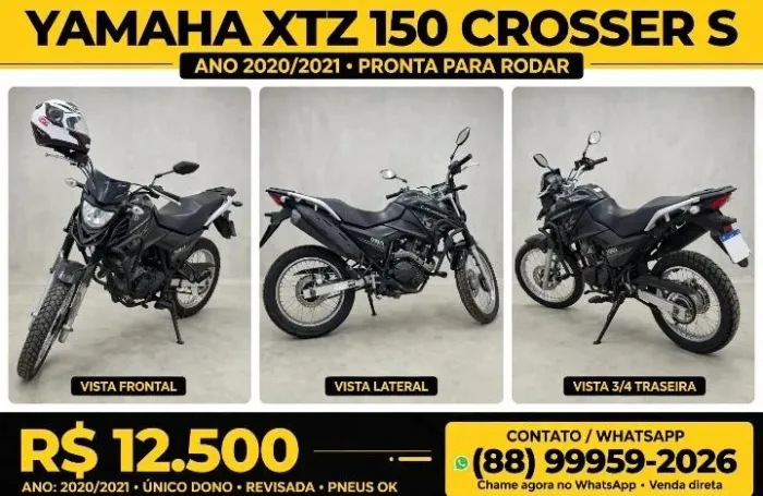 Yamaha XTZ 150 Crosser S Flex 2021