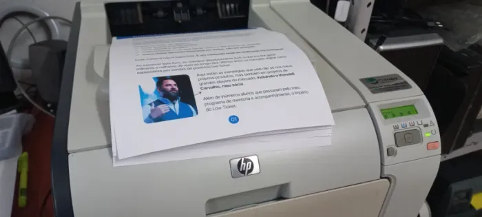 impressora laser color hp 2025