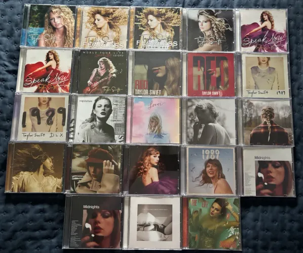 Taylor Swift 23 cd?s - coleção completa original