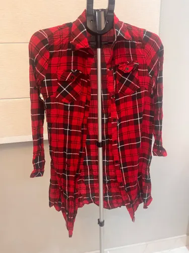 Camisa xadrez feminina M