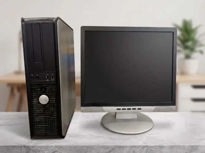 Computador Pc Completo Dell + Monitor 17" OAC