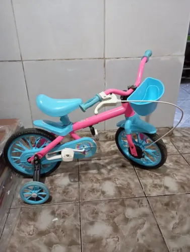 Bicicleta aro 12 unicórnio