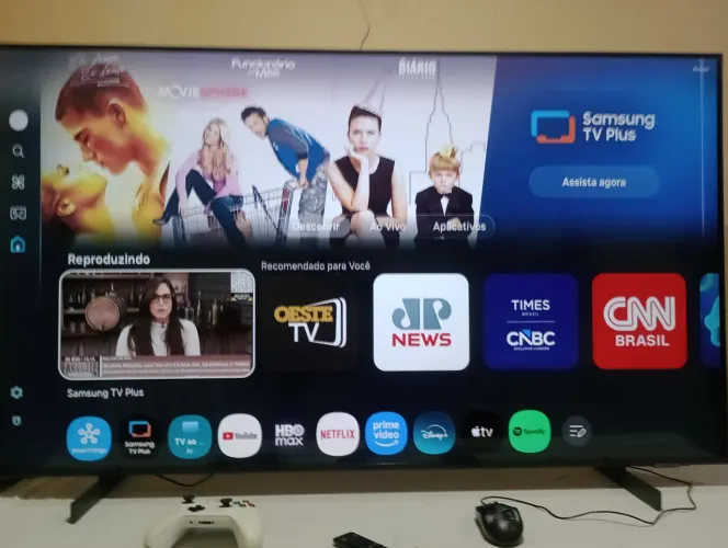 Smart tv Samsung 55 Crystal UHD 4k