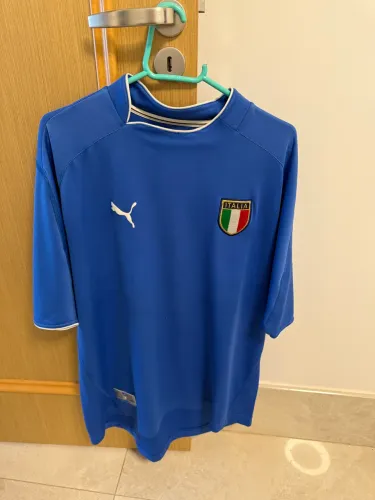 Camiseta Inspirada Na Seleção Italiana 2003 (xgg)
