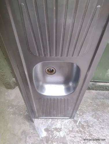 Pia inox usada