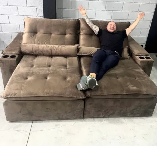 Sofá retratil reclinável 2,50 mts 