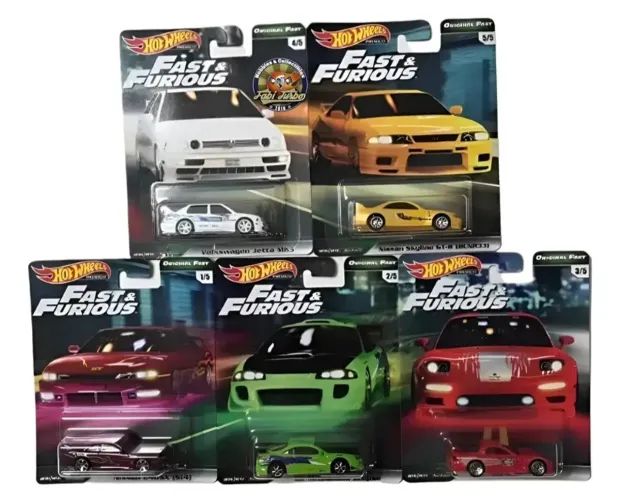HOT WHEELS - SET VELOZES E FURIOSOS "ORIGINAL FAST"