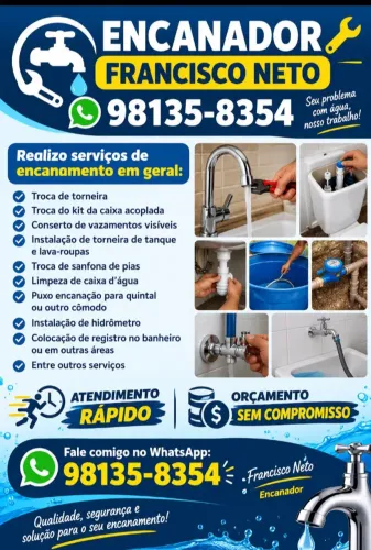 Encanador Residencial/ Condomínio