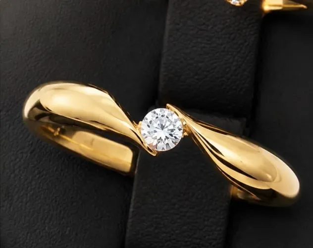 Solitário Deal em Ouro 18k 750