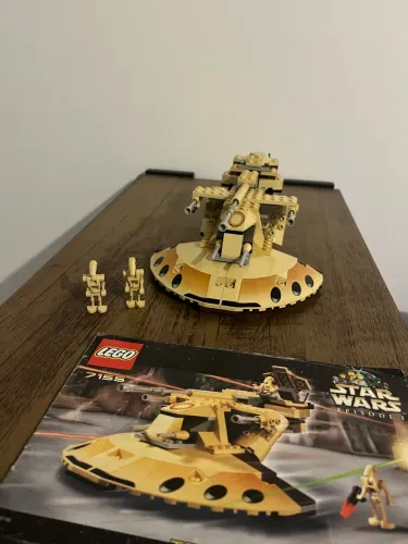 LEGO Star Wars 7155 Trade Federation AAT Completo