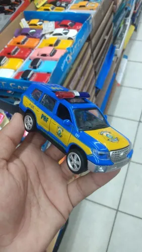 Carro Ferro Miniatura - PRF (Abrir As portas)