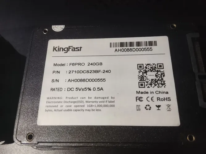 SSD 240G.QUEIMADA DE ESTOQUE.$180