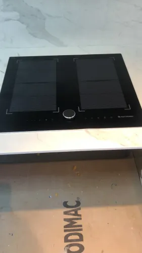 Instalação de cooktop a gás e indução