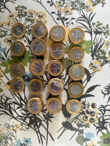 Moedas de coleção 