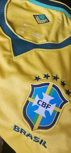 Camisa oficial Brasil Nike 2026 masculino