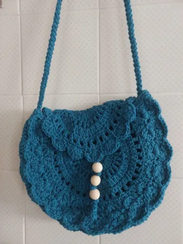Bolsas artesanais crochê 