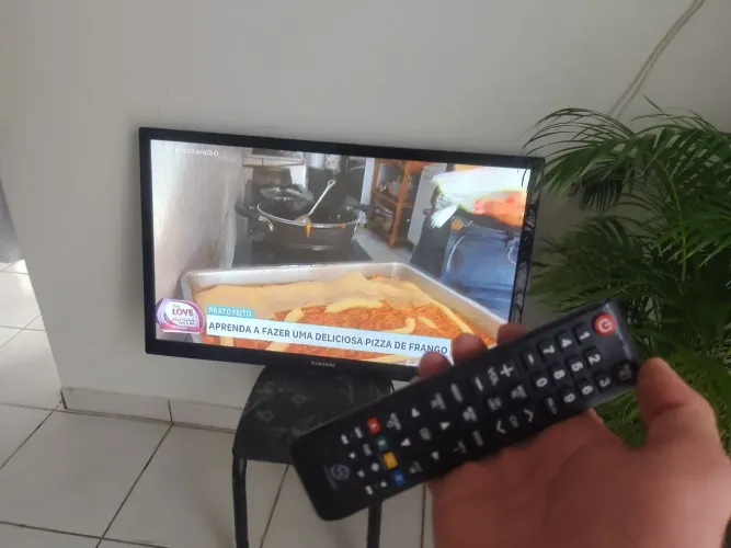 Tv Samsung 46 polegadas digital não e smart linda de imagem