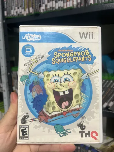 Bob esponja udraw Nintendo Wii