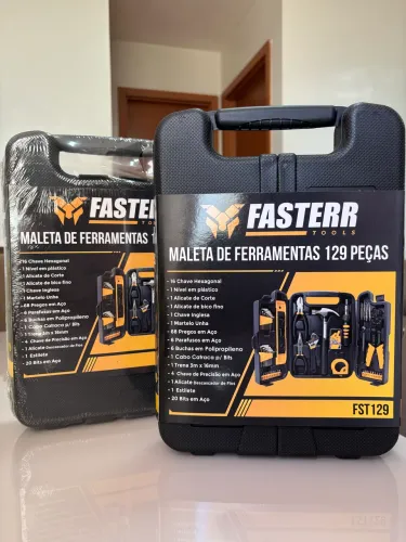 MALETA DE FERRAMENTAS COMPLETA - 129 PEÇAS 