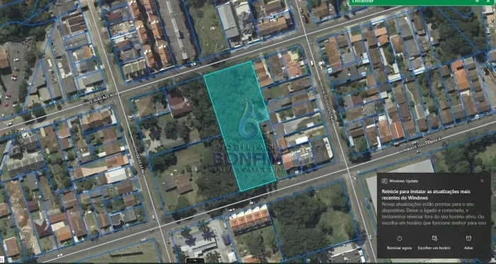 TERRENO BAIRRO PORTÃO CURITIBA Área total: 3.545,76 m² | Duas frentes