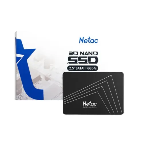 SSD Netac N530S, 512GB, 2.5" SLC 3D NAND Sata III Preto 560MBs, 12x 42,71