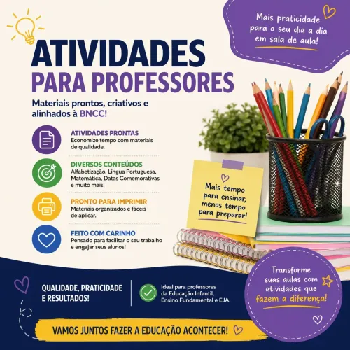 Atividades Pedagógicas para Professores | PDF para Imprimir
