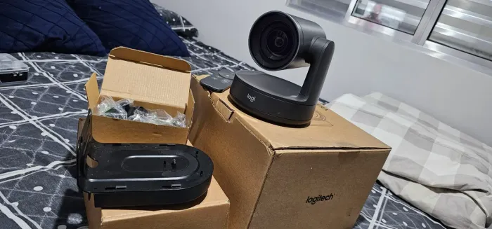 Camera rally black 360° com iper foco e zoom 15x