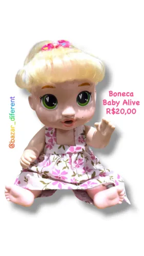 Boneca Baby Alive