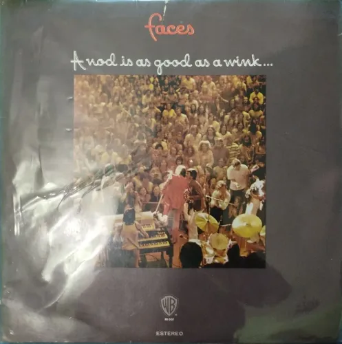 LP The Faces as nod is a good as... Rod Stewart Ron Wood classic rock blues pop Stones 