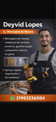 Montagem e desmontagem de móveis ?
