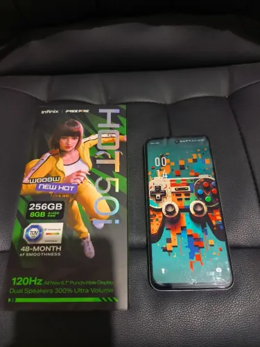Infinix Hot 50l 256gb Edição Free fire limited edition 